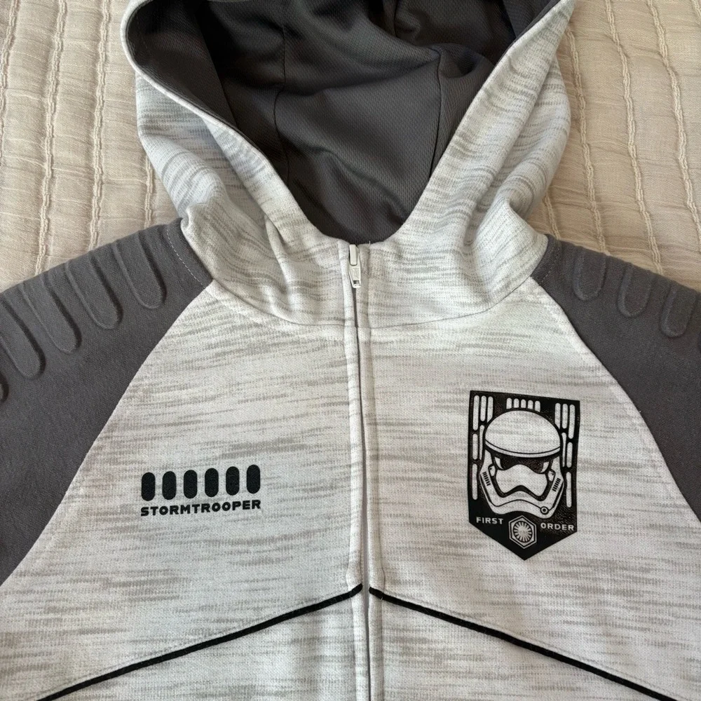 Star‎ Wars Storm Trooper Zip Hoodie SweatShirt Size Large (14/16)